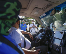 O governador Carlos Massa Ratinho Junior participou nesta quarta-feira (17) da largada oficial do 27º Rally Transparaná, uma das maiores competições off-road da América Latina, no Parque Nacional do Iguaçu, em Foz do Iguaçu. 