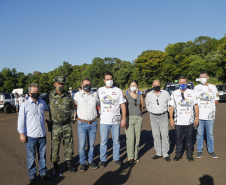 O governador Carlos Massa Ratinho Junior participou nesta quarta-feira (17) da largada oficial do 27º Rally Transparaná, uma das maiores competições off-road da América Latina, no Parque Nacional do Iguaçu, em Foz do Iguaçu. 