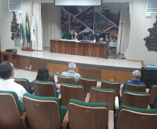 O Departamento de Estradas de Rodagem do Paraná (DER/PR) realizou nesta quarta-feira (17) a abertura dos envelopes com documentos de habilitação das empresas disputando a execução das novas terceiras faixas da PR-323, na região Noroeste. -  Curitiba, 18/02/2021  -  Foto: Divulgação DER-PR