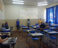 Colégios estaduais promovem treinamento e recebem insumos e melhorias  -  Foto: Divulgação SEED