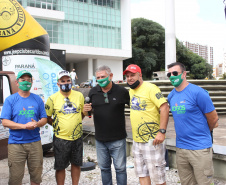 Os 110 veículos, com competidores de 13 estados, percorreram mais de mil quilômetros de estradas de terra e regiões rurais. A competição começou em Foz do Iguaçu, no dia 17 e terminou neste sábado (20) no Palácio Iguaçu, em Curitiba
