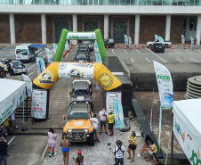 Chegada da 27ª edição do Rallye Transparaná, no Palácio Iguaçu, em Curitiba  -  Curitiba, 20/02/2021  -  Foto: José Fernando Ogura/AEN