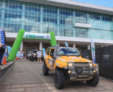 Chegada da 27ª edição do Rallye Transparaná, no Palácio Iguaçu, em Curitiba  -  Curitiba, 20/02/2021  -  Foto: José Fernando Ogura/AEN