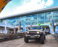 Chegada da 27ª edição do Rallye Transparaná, no Palácio Iguaçu, em Curitiba  -  Curitiba, 20/02/2021  -  Foto: José Fernando Ogura/AEN