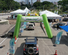 Chegada da 27ª edição do Rallye Transparaná, no Palácio Iguaçu, em Curitiba - Curitiba, 20/02/2021 - Foto: Alessandro Vieira/AEN