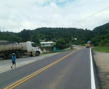 O Departamento de Estradas de Rodagem do Paraná (DER/PR) realizou melhorias em 7,6 quilômetros da PR-092, no trecho entre Rio Branco do Sul e a ponte sobre o Rio Piedade, na Região Metropolitana de Curitiba.  -  Curitiba, 23/02/2021  -  Foto: Divulgação DER