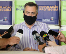 Governo do Paraná Recebe Mais 102.500 Deses da Vacina do Covid-19. Foto: Ari Dias/AEN