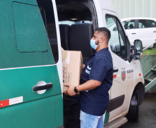 Sesa disponibiliza 113 novos leitos exclusivos Covid-19 em cinco dias e envia equipamentos para hospitais  -  Curitiba, 24/02/2021  -  Foto: Américo Antonio/SESA