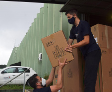 Sesa disponibiliza 113 novos leitos exclusivos Covid-19 em cinco dias e envia equipamentos para hospitais  -  Curitiba, 24/02/2021  -  Foto: Américo Antonio/SESA