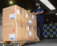 Sesa disponibiliza 113 novos leitos exclusivos Covid-19 em cinco dias e envia equipamentos para hospitais  -  Curitiba, 24/02/2021  -  Foto: Américo Antonio/SESA
