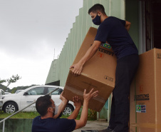 Sesa disponibiliza 113 novos leitos exclusivos Covid-19 em cinco dias e envia equipamentos para hospitais  -  Curitiba, 24/02/2021  -  Foto: Américo Antonio/SESA
