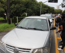 As forças policiais do Paraná fiscalizaram 1.333 estabelecimentos comerciais e realizaram 553 ações de dispersão de aglomeração entre a meia-noite de sábado (27) e as 7 horas desta segunda-feira (1º). Foram 138 prisões e 47 adolescentes apreendidos no primeiro final de semana de reforço na fiscalização das medidas de proteção contra a Covid-19. -  Curitiba, 01/03/2021  -  Foto: Divulgação SESP-PR