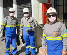Das áreas técnicas à diretoria, mulheres se destacam na liderança da Copel. Na foto, Claudineia Santos, atual gerente da Agência Curitiba Centro, a unidade que atende ao maior número de clientes da Copel, cerca de 330 mil.  Foto: Divulgação Copel