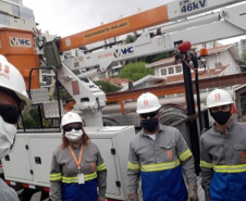 Das áreas técnicas à diretoria, mulheres se destacam na liderança da Copel. Na foto, Claudineia Santos, atual gerente da Agência Curitiba Centro, a unidade que atende ao maior número de clientes da Copel, cerca de 330 mil.  Foto: Divulgação Copel