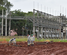 Copel investe R$88 milhões no sistema elétrico de Maringá e região. Na foto, Subestação Alvorada- Modernização   -  Curitiba, 17/03/3021  -  Foto: Divulgação Copel