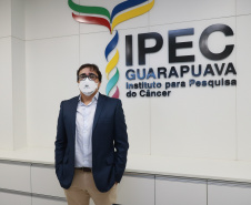 Médico David Livingstone Figueiredo, presidente do Ipec e coordenador do curso de Medicina da Unicentro.  18/03/21 - Foto: Geraldo Bubniak/AEN