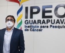Médico David Livingstone Figueiredo, presidente do Ipec e coordenador do curso de Medicina da Unicentro.  18/03/21 - Foto: Geraldo Bubniak/AEN