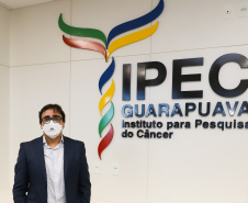 Médico David Livingstone Figueiredo, presidente do Ipec e coordenador do curso de Medicina da Unicentro.  18/03/21 - Foto: Geraldo Bubniak/AEN