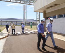 23.03.2021 - Visita do grupo técnico  da nova Ferroeste na Coamo, em Dourados-MS.
 Foto Gilson Abreu/AEN

