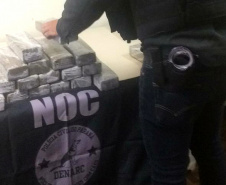 As forças de segurança do Paraná apreenderam cerca de 145,2 toneladas a mais de drogas nos doze meses de 2020, se comparado com o ano de 2019. De acordo com os dados da Secretaria Estadual da Segurança Pública (SESP), divulgados nesta quarta-feira (24/03), foram 288,9 toneladas de drogas (maconha, cocaína e crack) apreendidas de janeiro a dezembro de 2020, contra 143,6 toneladas durante o mesmo período de 2019, ou seja, um aumento de 50,2%.  -  Curitiba, 24/03/2021  -  Foto: Divulgação SESP-PR
