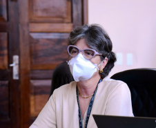 O Complexo Hospitalar do Trabalhador (CHT) é referência no atendimento durante a pandemia. As unidades que integram a rede hospitalar própria do Paraná, adotaram estratégias assertivas de atendimento à Covid-19 e já realizaram mais de 5,5 mil atendimentos em pouco mais de um ano.  -  Curitiba, 24/03/2021  -  Foto: Américo Antonio/SESA