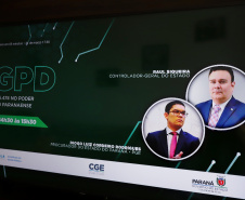 A Controladoria-Geral do Estado (CGE) programou uma série de seminários online para esclarecer servidores estaduais sobre a Lei Geral de Proteção de Dados ? LGPD. Nesta quarta-feira (31) será abordado o decreto 6.474/2020, que regulamenta a lei, com a participação do controlador-geral do Estado, Raul Siqueira, e Diogo Rodrigues, procurador do Estado do Paraná. -  Curitiba, 31/03/2021  -  Foto: Geraldo Bubniak/AEN