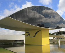 Obra do Paranacidade, o MON foi erguido em seis meses de trabalho ininterrupto  -  Foto: Divulgação Paranacidade