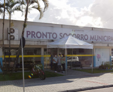 O secretário de Estado da Saúde, Beto Preto, visitou o Hospital Regional de Guaraqueçaba e as obras da maternidade anexa ao pronto socorro do município de Guaratuba nesta segunda-feira (5).
Foto: Américo Antonio/SESA
