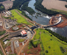 Começa o enchimento do reservatório da PCH Bela Vista
Foto: Copel