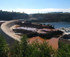 Começa o enchimento do reservatório da PCH Bela Vista
Foto: Copel