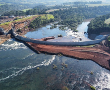 Começa o enchimento do reservatório da PCH Bela Vista
Foto: Copel