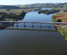 Começa o enchimento do reservatório da PCH Bela Vista
Foto: Copel