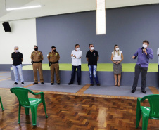 Governo do Estado inicia vacinação das forças de segurança pública  -  Curitiba, 07/04/2021  -  Foto: Divulgação SESP-PR