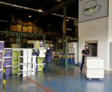 Paraná receberá mais 242.050 doses de vacinas contra a Covid-19. Foto: Gilson Abreu/AEN