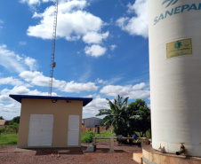 A partir desta sexta-feira (9) os moradores da comunidade Ouro Preto, em Toledo, passam a ser abastecidos por um novo poço. Os investimentos da Sanepar no distrito foram em torno de R$ 250 mil. -  Foto: Divulgação Sanepar