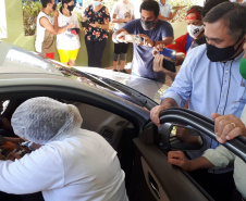 Vacinação contra a Covid-19 em Sarandi.
