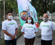 Corujão da Vacinação em Pinhais. Foto:Divulgação