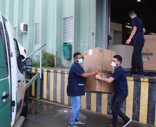 Sesa disponibiliza 113 novos leitos exclusivos Covid-19 em cinco dias e envia equipamentos para hospitais  -  Curitiba, 24/02/2021  -  Foto: Américo Antonio/SESA
