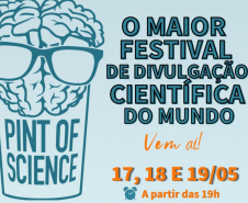 Edição 2021 do Pint of Science reforça o papel da ciência junto à comunidade  -  Foto/Arte: Divulgação SETI