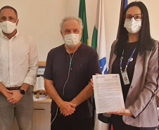 Convênio assinado com prefeitura de Califórnia amplia rede de abastecimento de água -  Foto: Sanepar