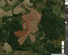 O Estado do Paraná, através do Instituto Água e Terra (IAT), deve intensificar a emissão de multas remotas neste ano, utilizando como base ferramentas via satélite.  -  Curitiba, 23/04/2021  -  Foto: Divulgação Sedest/IAT - capturas da plataforma MapBiomas