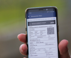 O Departamento de Trânsito do Paraná (Detran-PR) teve um aumento significativo na procura pelos serviços online neste primeiro trimestre de 2021 em comparação a 2020.  -  Foto: Geraldo Bubniak/AEN