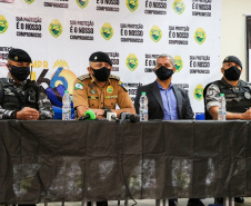 Curitiba, 28 de abril de 2021. Coletiva de Imprensa Operação Kemuri