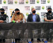 Curitiba, 28 de abril de 2021. Coletiva de Imprensa Operação Kemuri
