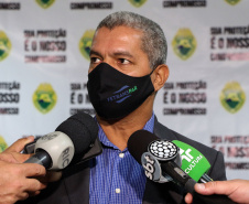 Curitiba, 28 de abril de 2021. Coletiva de Imprensa Operação Kemuri