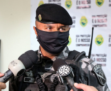 Curitiba, 28 de abril de 2021. Coletiva de Imprensa Operação Kemuri