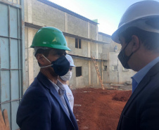 As obras da Cadeia Pública de Londrina, que vai atender a demanda da cidade e da região Norte do Paraná, atingiram a marca de 75% de conclusão. O investimento é de cerca de R$ 18 milhões e tem como objetivo ampliar as vagas do sistema prisional do Estado. A obra deve ser finalizada ainda em 2021. - Foto: SESP/PR
