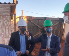 As obras da Cadeia Pública de Londrina, que vai atender a demanda da cidade e da região Norte do Paraná, atingiram a marca de 75% de conclusão. O investimento é de cerca de R$ 18 milhões e tem como objetivo ampliar as vagas do sistema prisional do Estado. A obra deve ser finalizada ainda em 2021. - Foto: SESP/PR