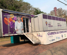 Governo anuncia abertura de vagas para cursos das Carretas do Conhecimento Online em 17 municípios do Paraná  -  Foto: Divulgação SEJUF