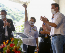 Governador Carlos Massa Ratinho Junior participa da comemorações de 250 anos de aniversário da cidade de Guaratuba
Foto Gilson Abreu/AEN